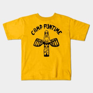 Camp Time For Fun Kids T-Shirt